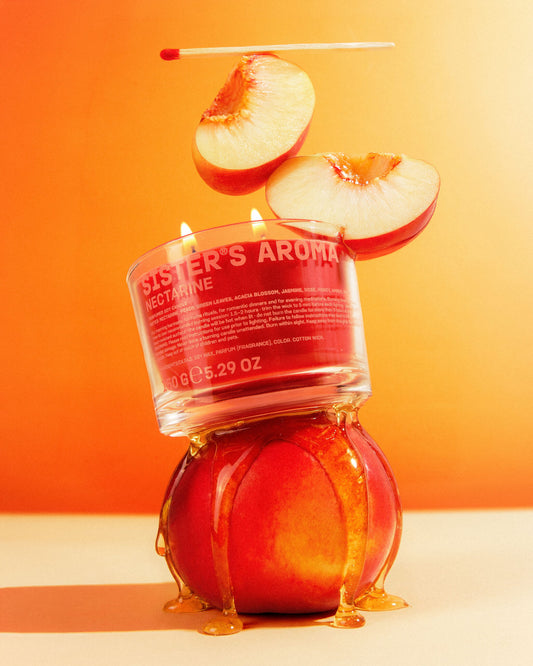 Ароматическая свеча Sister’s Aroma NECTARINE 150 gr
